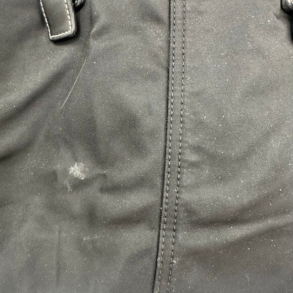 Coach Black Handbag Purse Shoulder Bag Tote Buckled Straps Worn Needs Love‎ - Picture 8 of 9